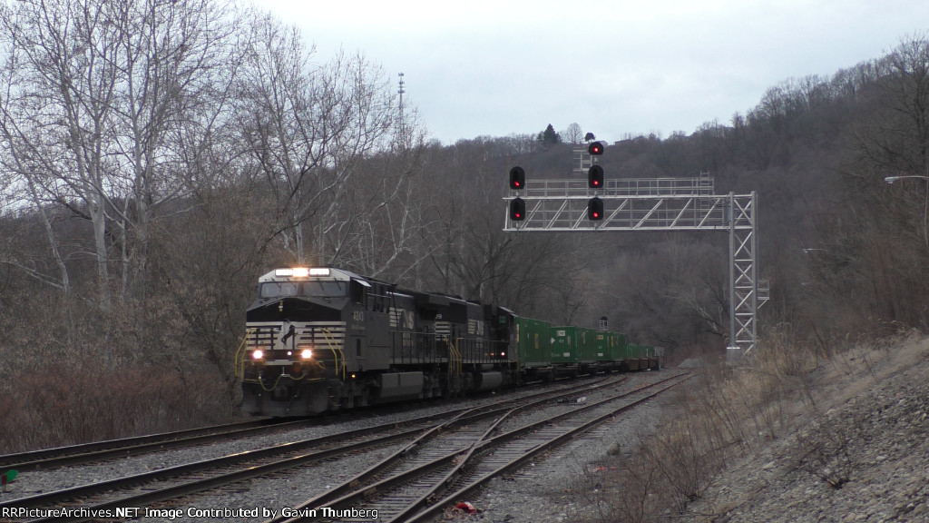 An intermodal reroutes on the Bayard